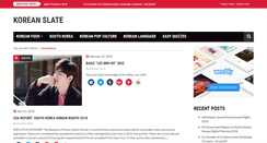 Desktop Screenshot of koreanslate.com